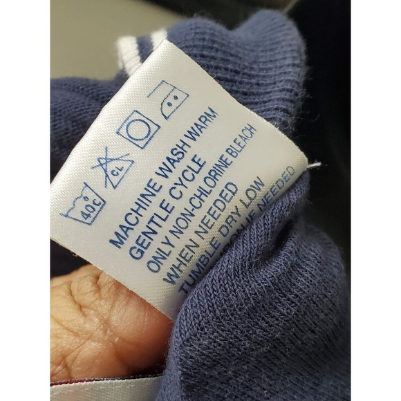 Reebok Classics Women's Blue Cotton Short Sleeve Polo Knee Length Dress Small - Picture 11 of 12